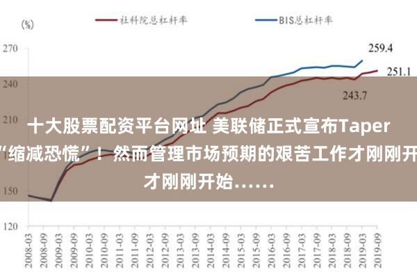 十大股票配资平台网址 美联储正式宣布Taper：没有“缩减恐慌”！然而管理市场预期的艰苦工作才刚刚开始……