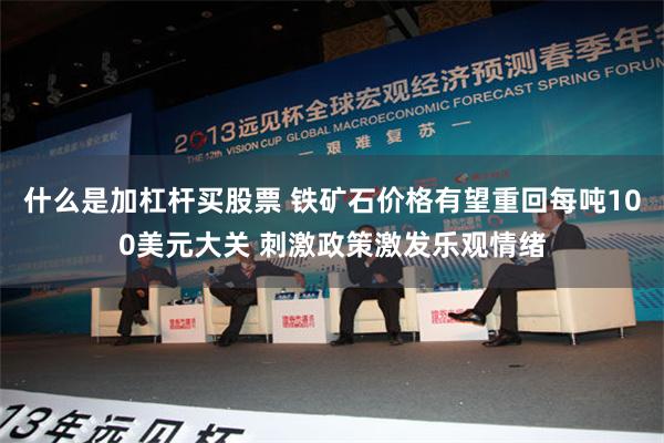 什么是加杠杆买股票 铁矿石价格有望重回每吨100美元大关 刺激政策激发乐观情绪