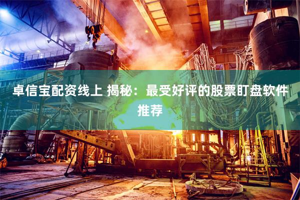 卓信宝配资线上 揭秘：最受好评的股票盯盘软件推荐