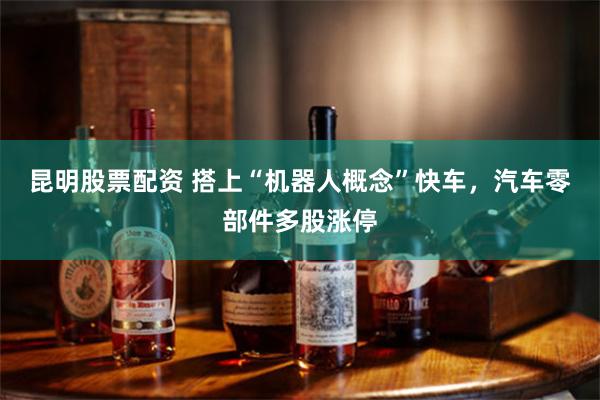 昆明股票配资 搭上“机器人概念”快车，汽车零部件多股涨停