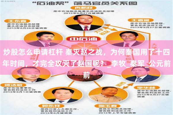 炒股怎么申请杠杆 秦灭赵之战，为何秦国用了十四年时间，才完全攻灭了赵国呢？_李牧_秦军_公元前