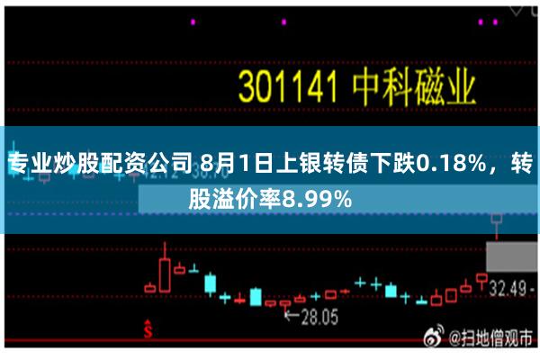 专业炒股配资公司 8月1日上银转债下跌0.18%，转股溢价率8.99%
